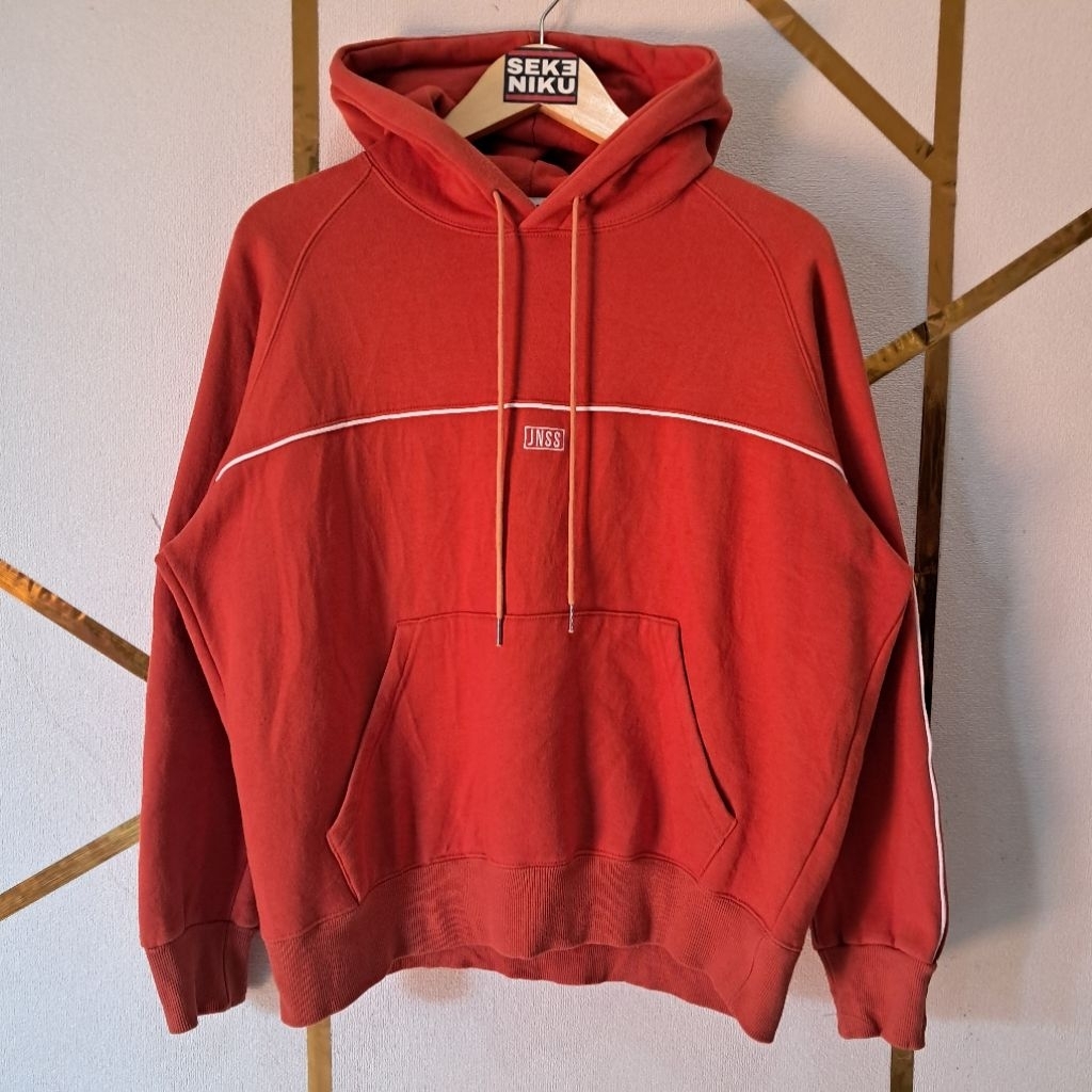 Hoodie JNSS JEUNESSE Bordir Idol KPop Sehun EXO bahan fleece tebal Boxy