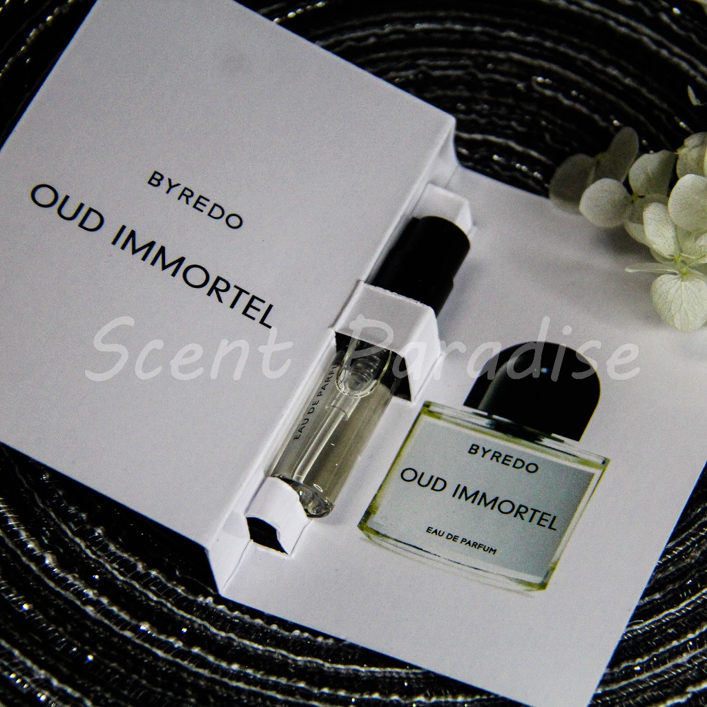Byredo Oud Immortel, 2010 Tester Parfum 1.5ml Wewangian Parfum Botol/Sampel Parfum/Vial Parfum Origi