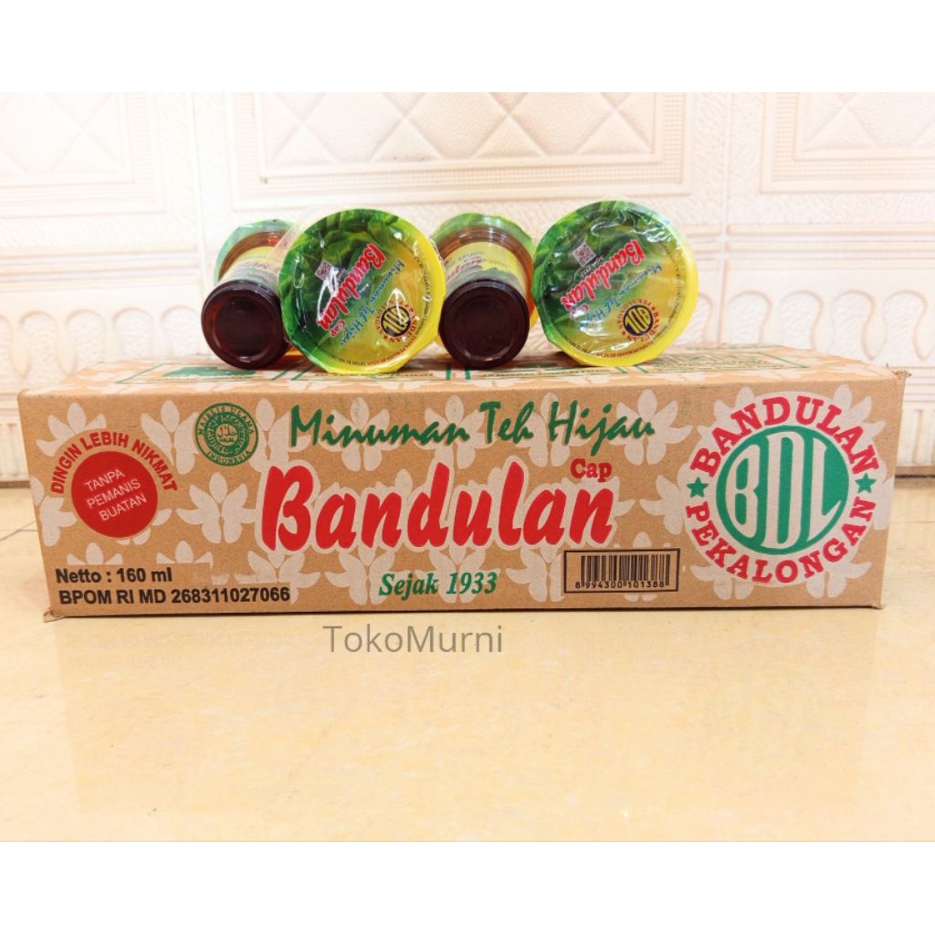 

Minuman Teh Hijau Cap Bandulan 1 Dus 24x160ml
