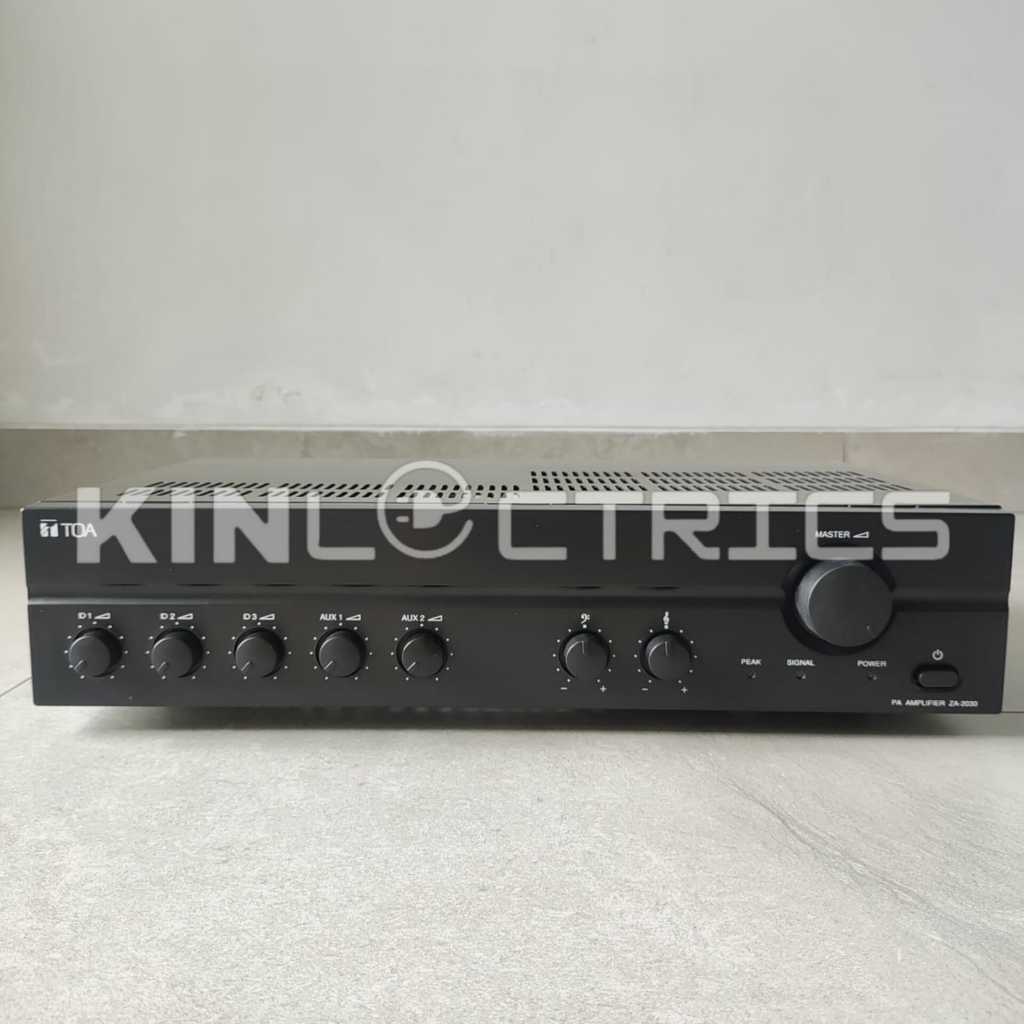 KINLECTRICS TOA ZA 2030 Power Amplifier Mixer Ampli TOA 30 Watt Original 100% Garansi Resmi