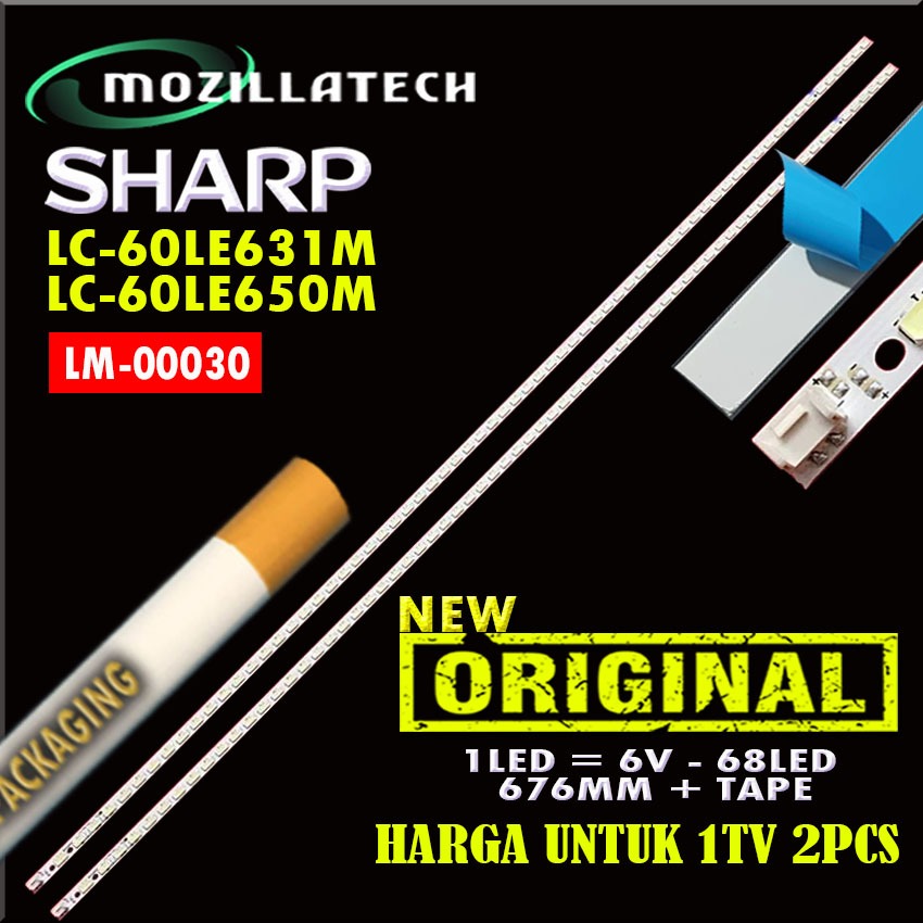 BACKLIGHT SHARP LC-60LE630M LC-60LE631M LC-60LE650M 60LE630M 60LE631M 60LE650M 60LE650M 60LE650