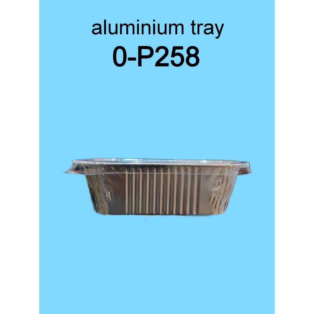 Aluminium Foil Tray P 258 | Isi 100 Pcs