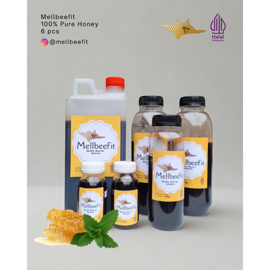 

Madu Akasia Multiflora Riau Kualitas Premium Rasa Enak Ukuran Bagus - Bundling 2