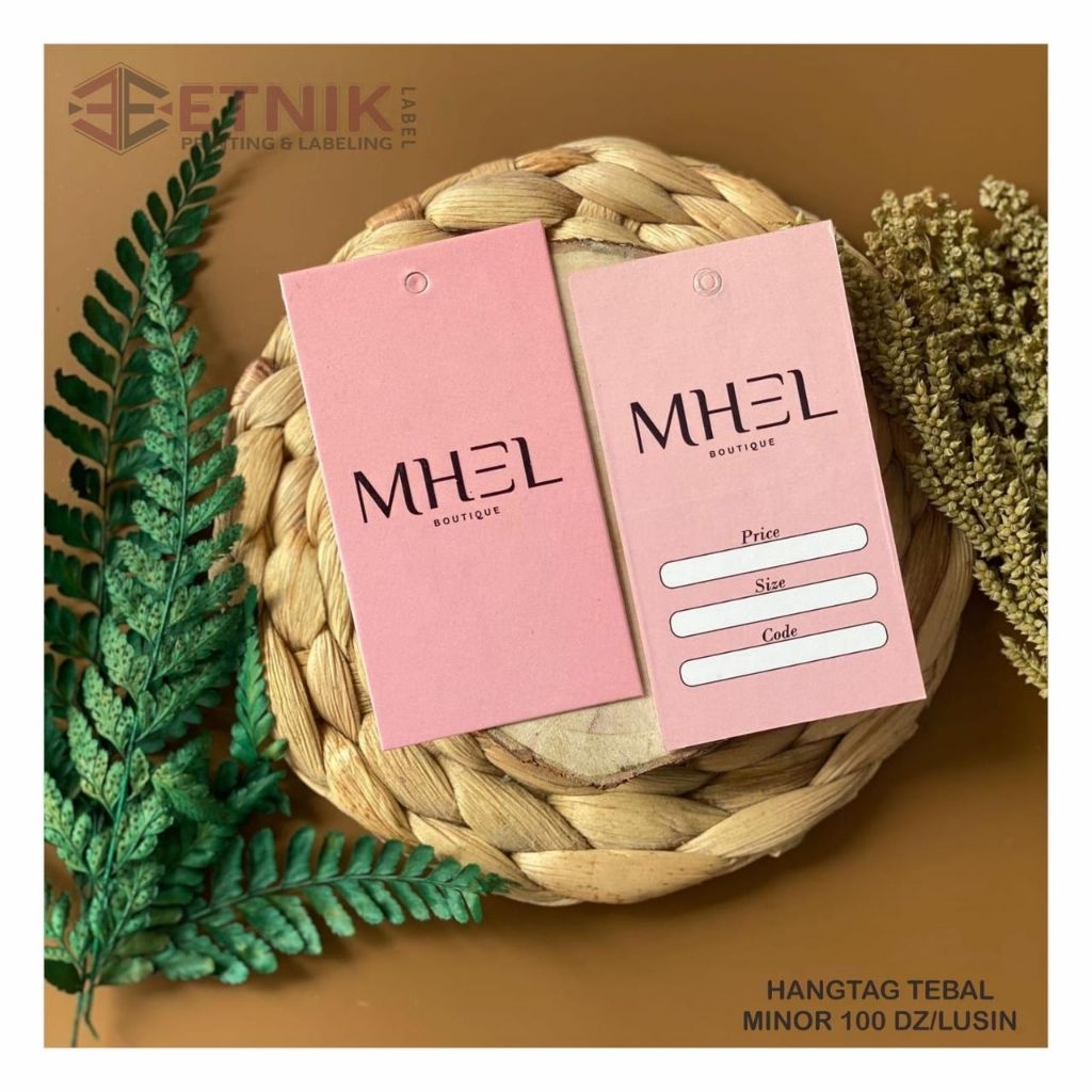 label hangtag tebal hangtag baju hangtag 700gsm hangtag custom