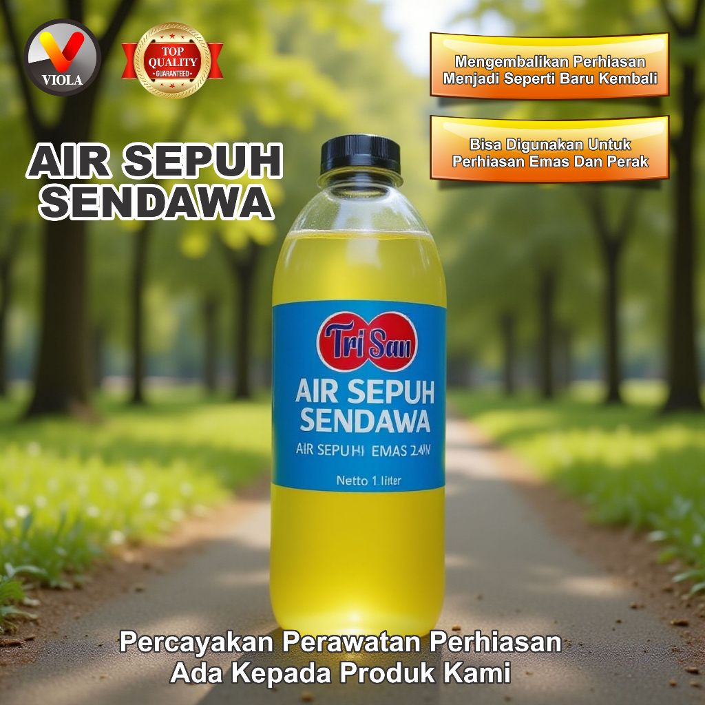 Air Sepuh Siap Pakai Sendawa  Obat penyepuhan Perhiasan Emas 24K