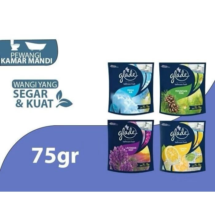 Glade Bathroom Fresh 75 gr / Glade Gantung / Pengharum Kamar Mandi Glade