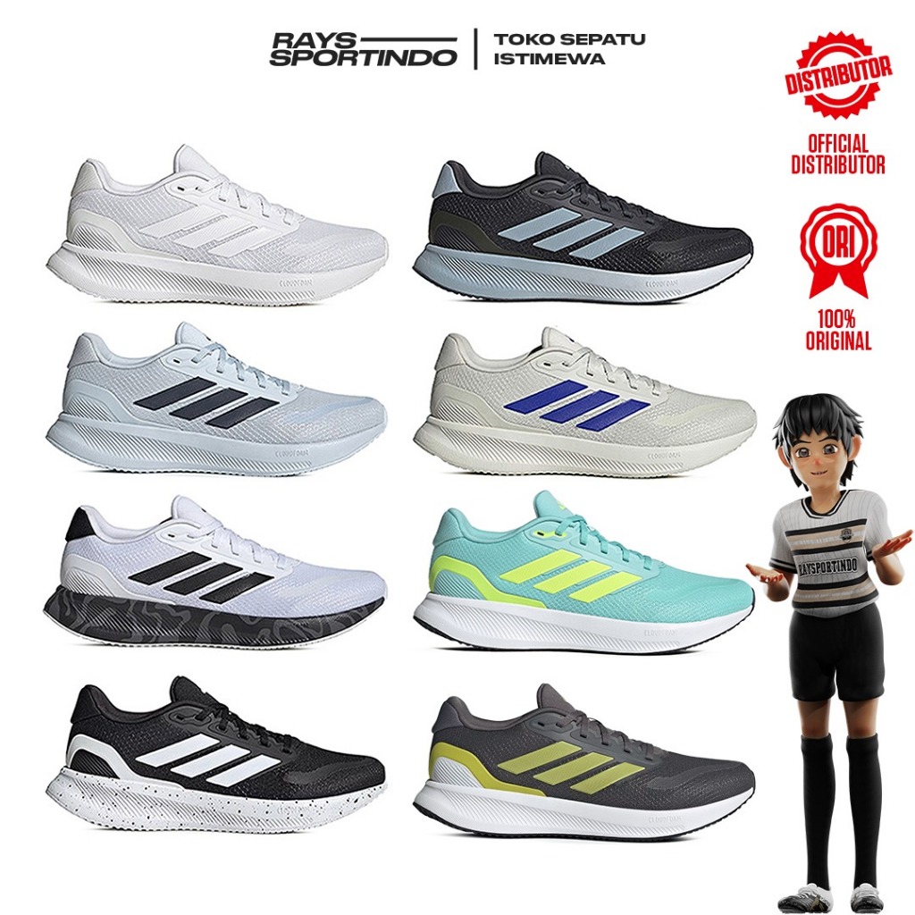 SEPATU RUNNING ADIDAS RUNFALCON 5 ORIGINAL
