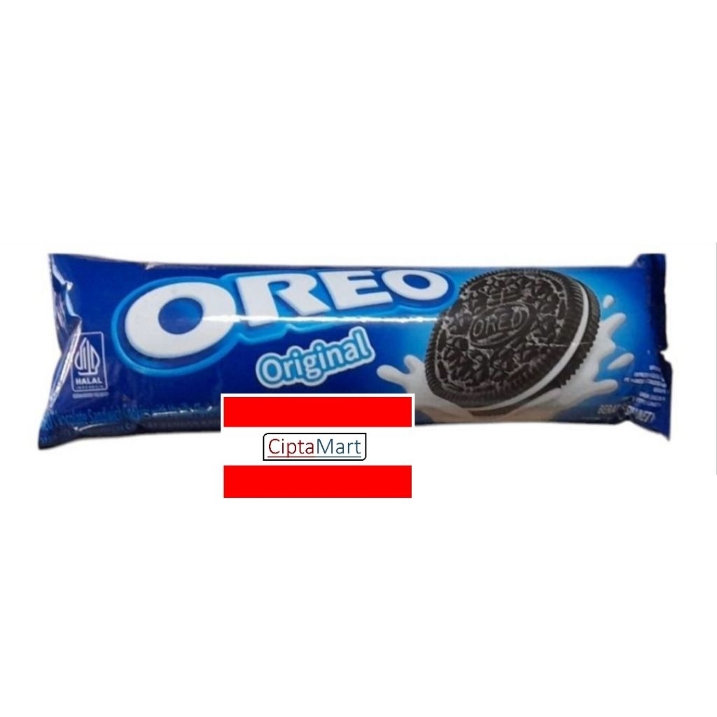 

Oreo Original 110.4gr biskuit cokelat krim vanila