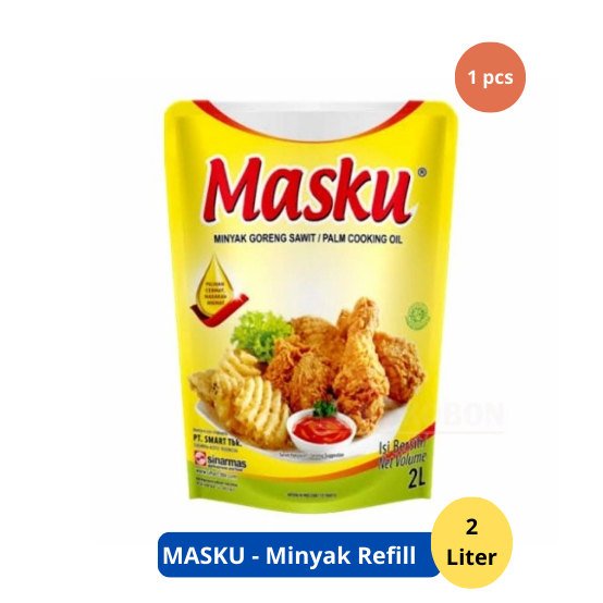 

TOKO BITAKU - KODE A || MASKU - Minyak Goreng Refill 2 Liter