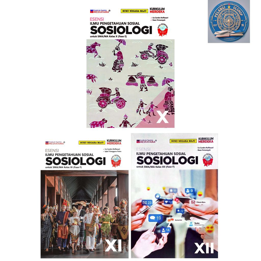 MEDIATAMA ESENSI SOSIOLOGI SMA/MA KELAS 10 11 12 KURIKULUM MERDEKA
