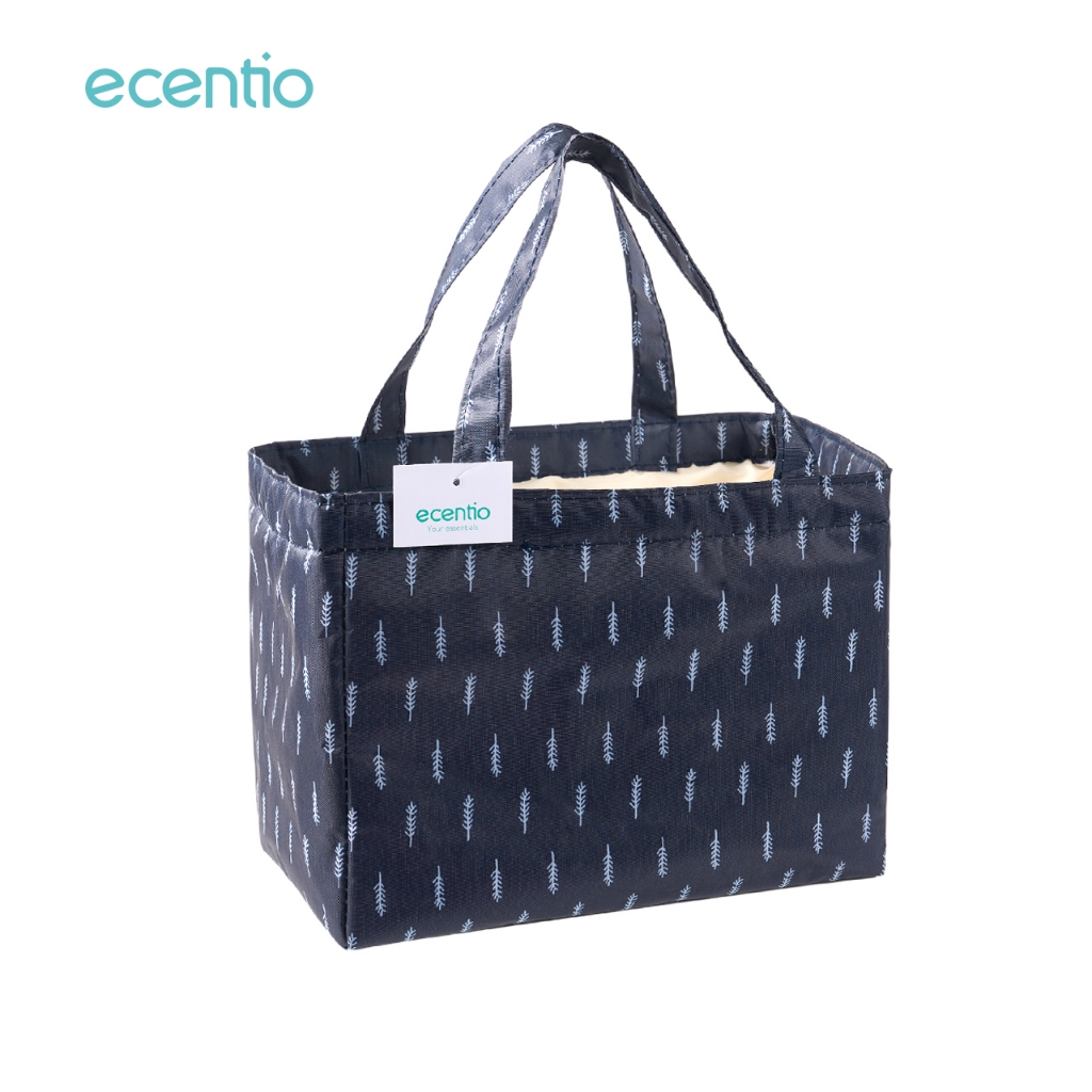 ecentio Tas Bekal/Alumunium Foil Lunch bag/Cooler Lunch Bag/Waterproof Big tas lunch Box