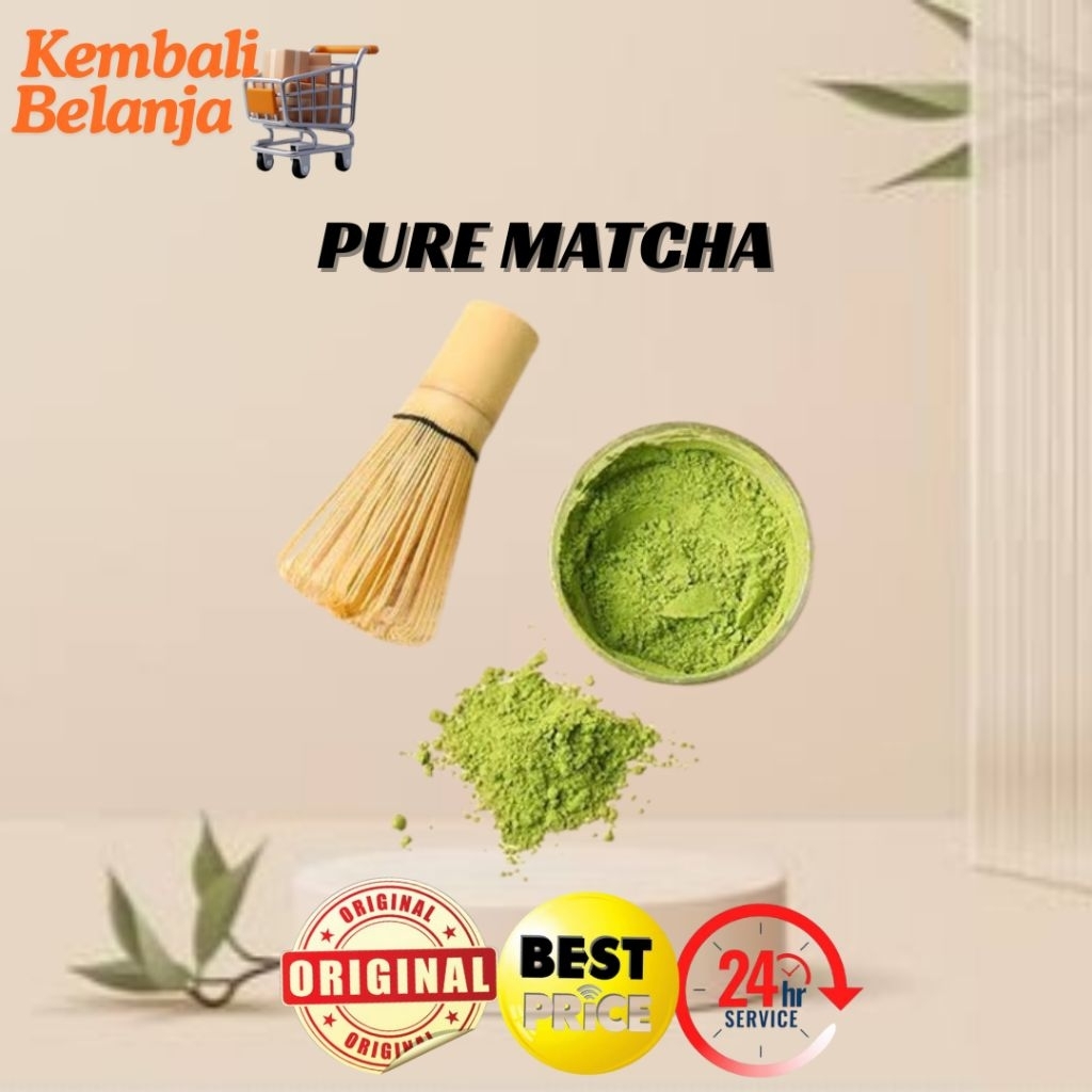 

Matcha Powder 50 gram/ Premium Matcha Jepang/ Macha Powder/ Bubuk Green Tea/ Teh Hijau Bubuk