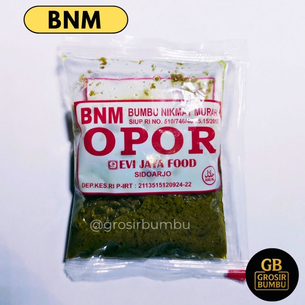 

{ BNM } Bumbu OPOR - Bumbu Nikmat Murah - Bumbu Masak Instan