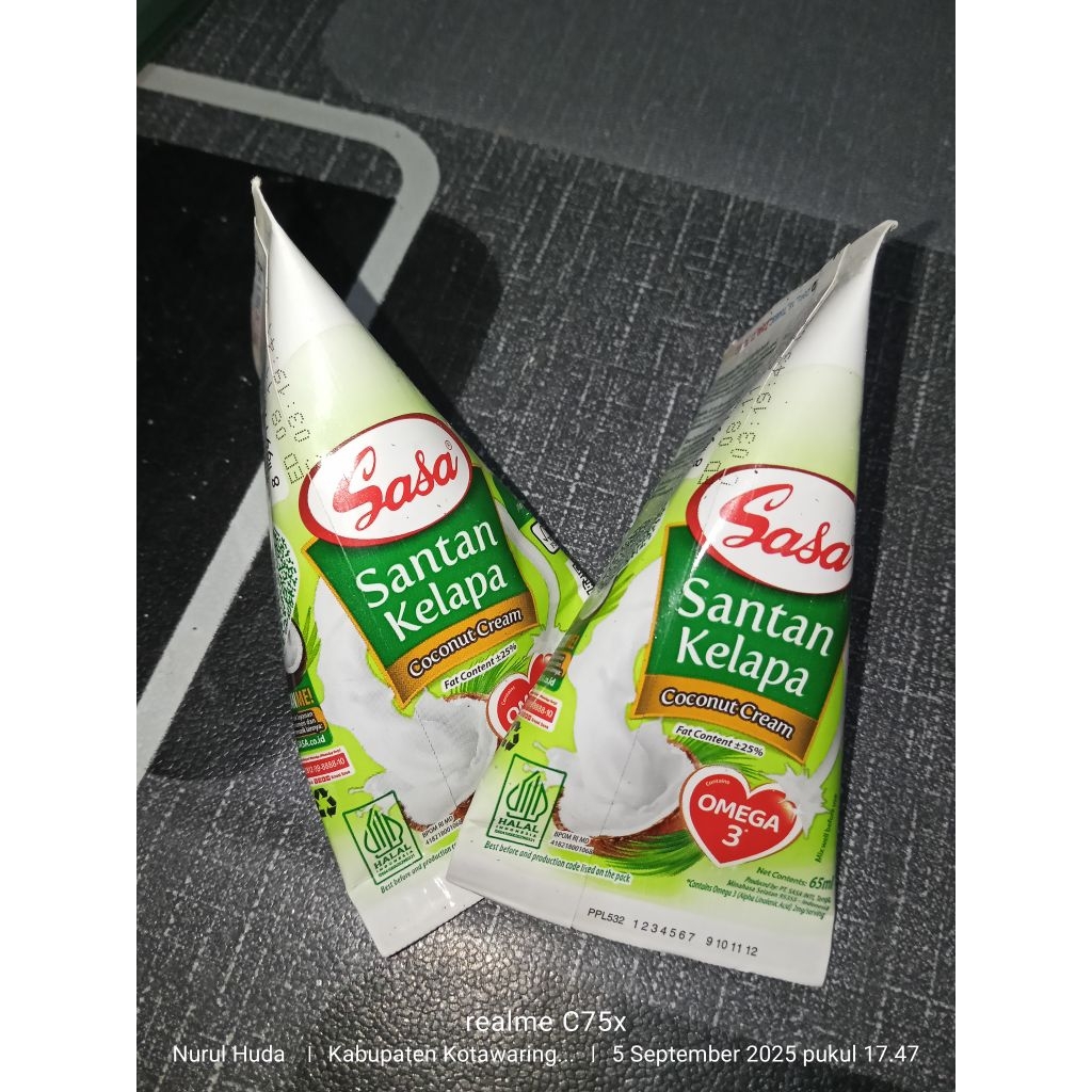 

Sasa (santan kelapa)