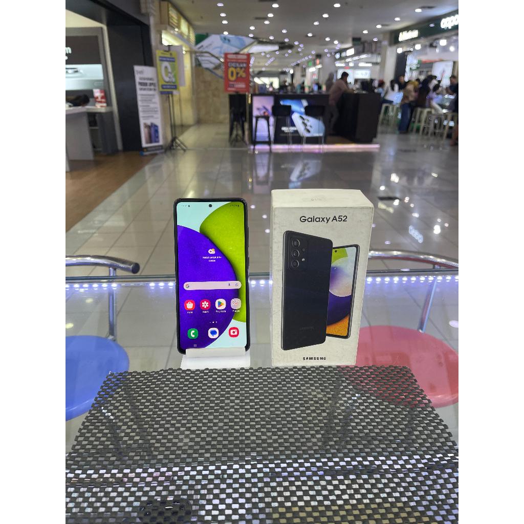 SAMSUNG GALAXY A52 8/128GB SECOND SEKEN BEKAS RAM 8 INTERNAL 128