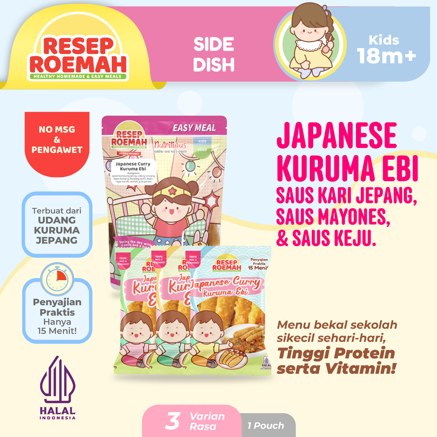 

Resep Roemah Japanese Curry Kuruma Ebi / Kari Jepang Ebi Kuruma / Kids