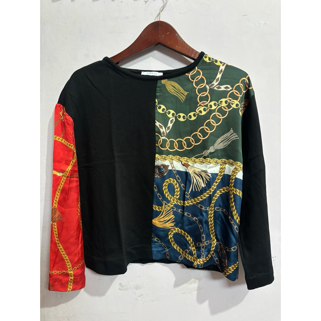 Zara Basic Combination Blouse