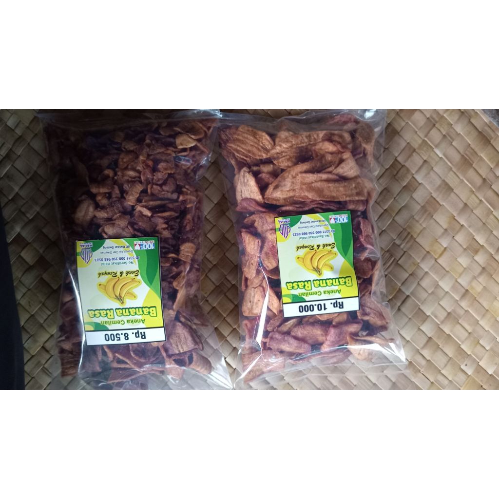 

Keripik pisang 1.000 gram