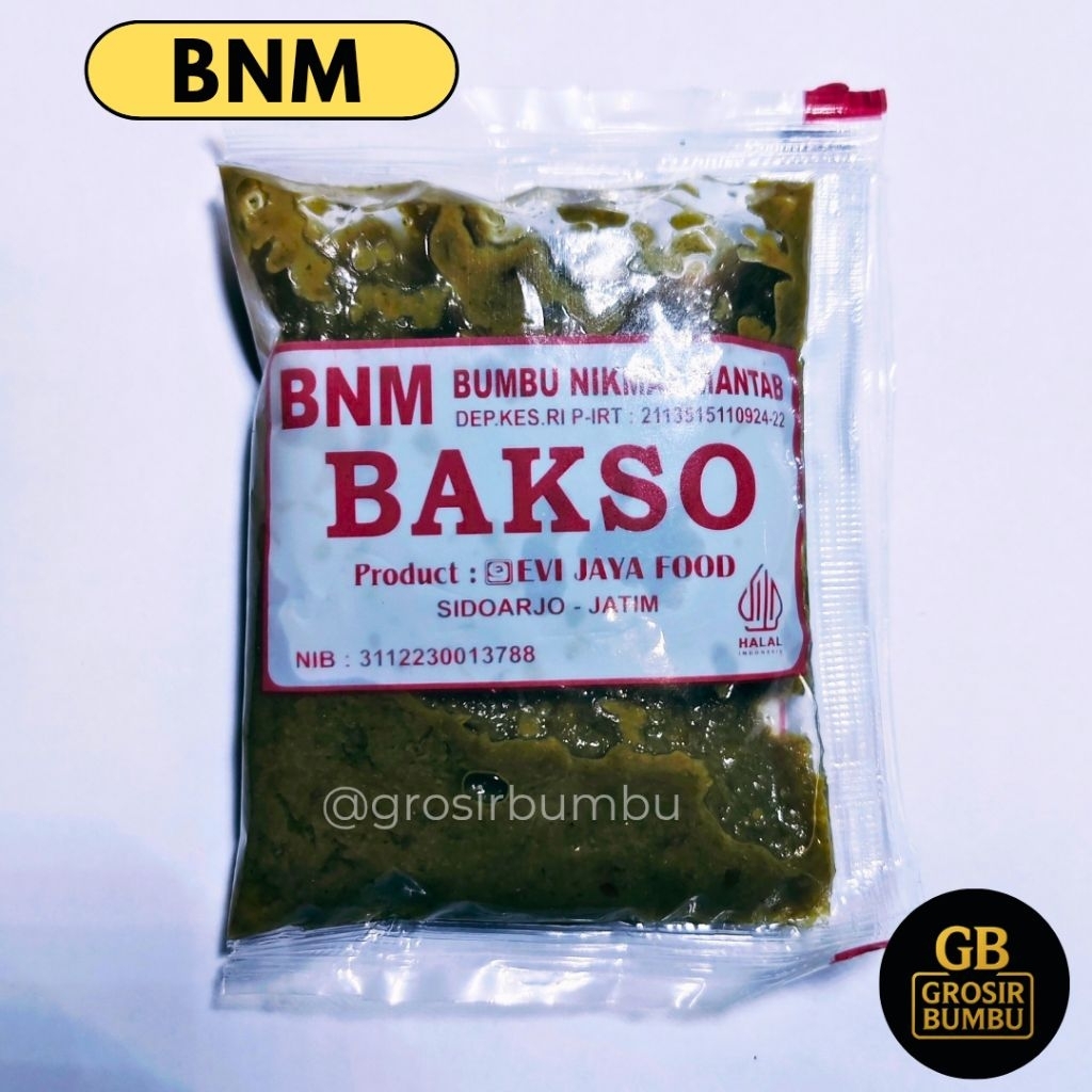 

{ BNM } Bumbu BAKSO - Bumbu Nikmat Murah - Bumbu Masak Instan