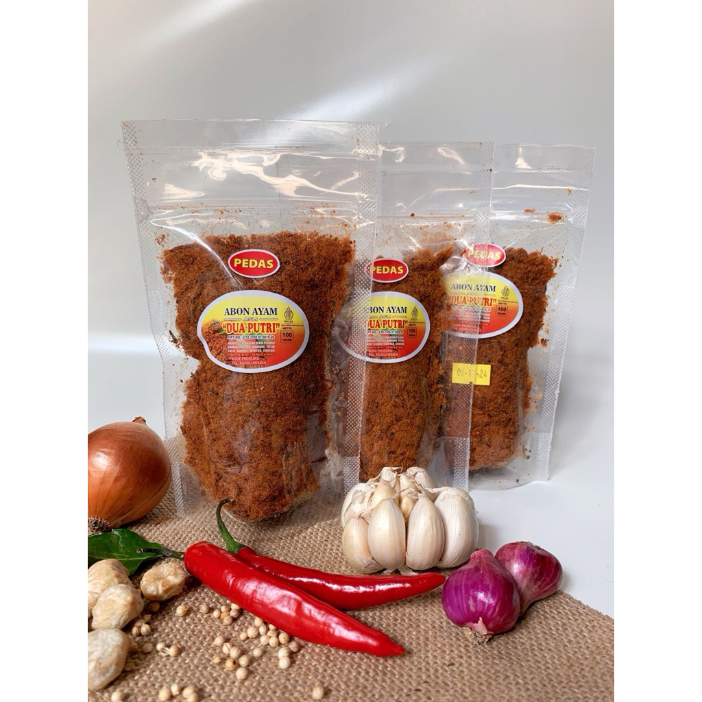 

ABON AYAM PEDAS 100 GR ASLI MAGELANG