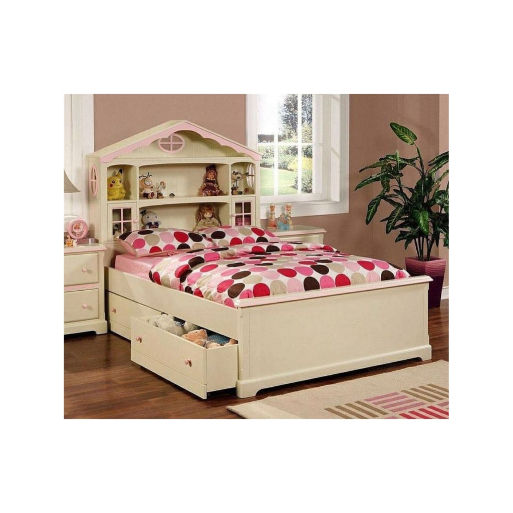 Tempat tidur modern anak laci/dipan rangka ranjang kamar ukuran 160x200/divan kayu solid finishing c