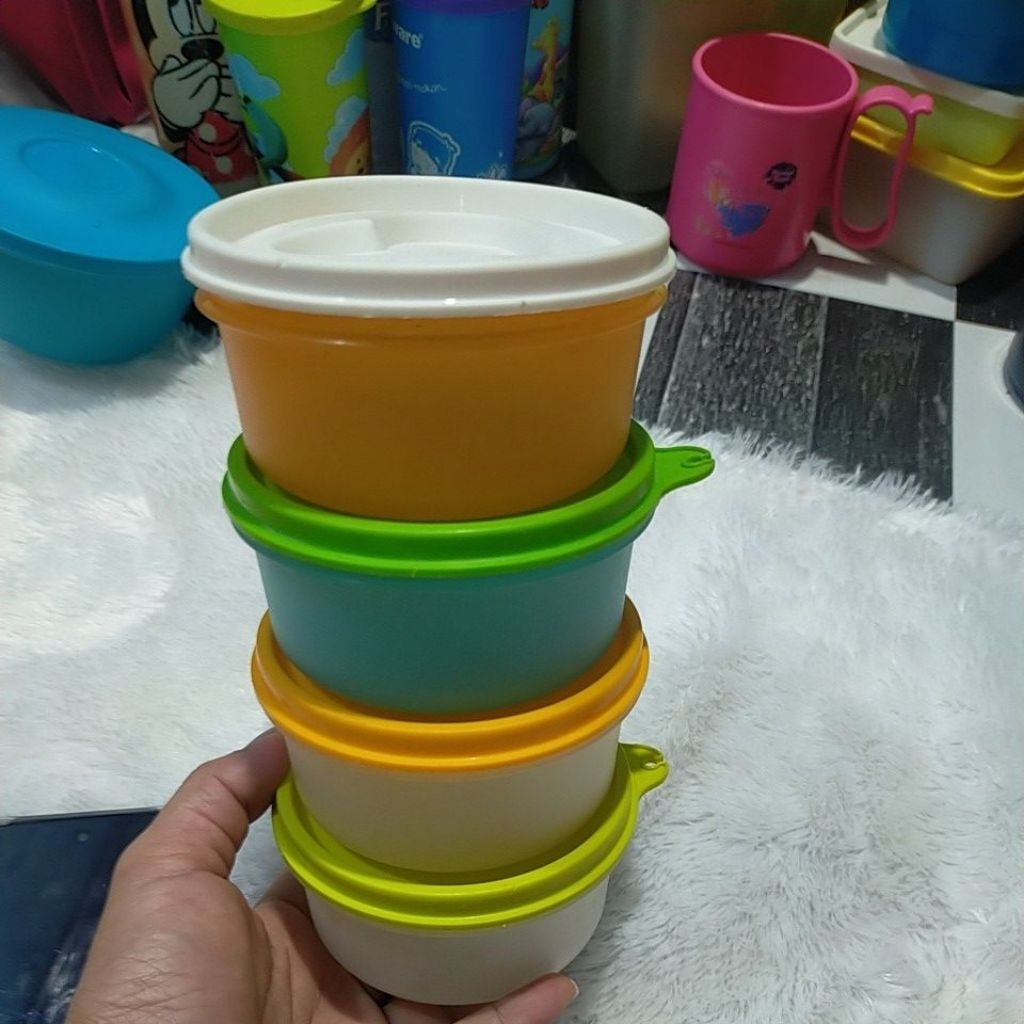Tupperware bekal kiddi bowl sup 200ml second