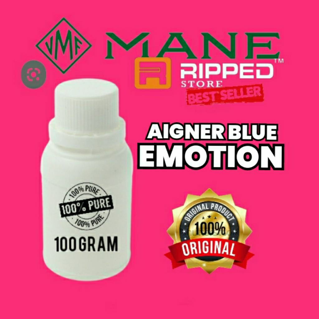 100ML Bibit Parfum Murni Aigner Blue Emotion Original Mane