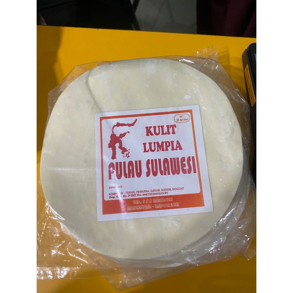 

KULIT LUMPIA PULAU SULAWESI ISI 25 PCS