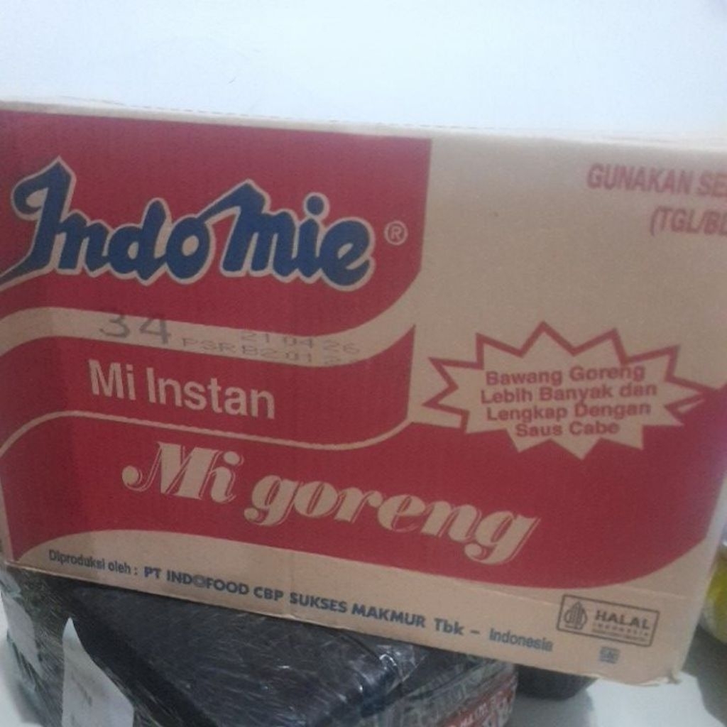 

Indomie goreng karton