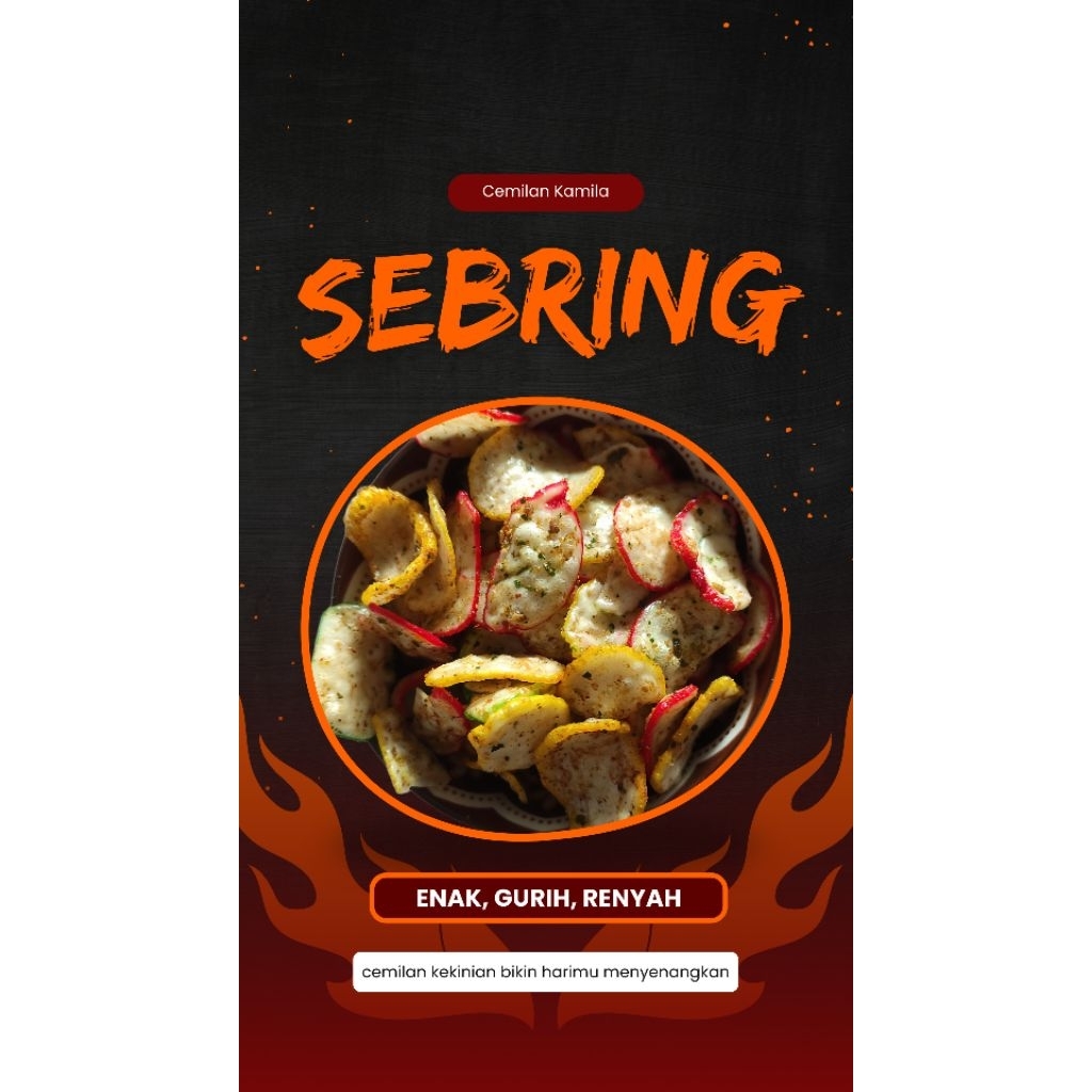 

(500gr) Kerupuk Seblak kering homemade