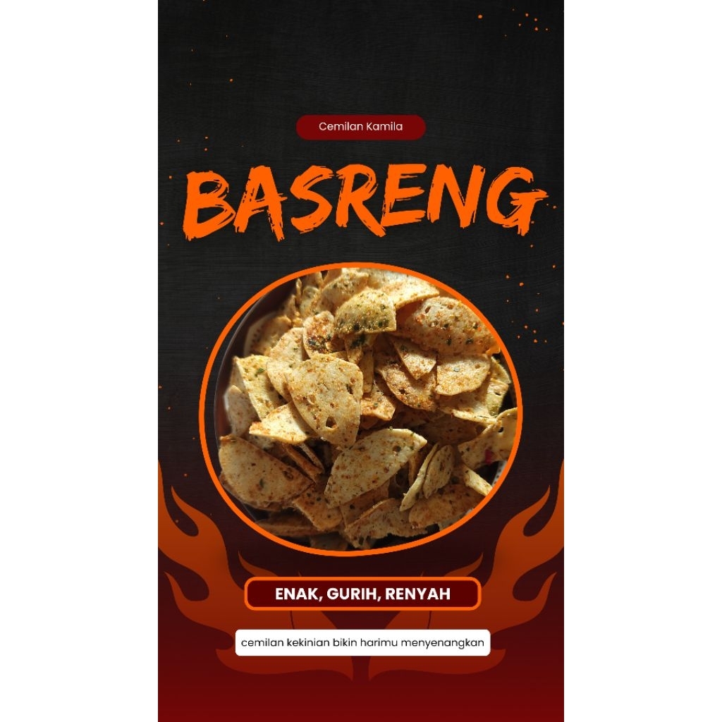 

500gr basreng homemade