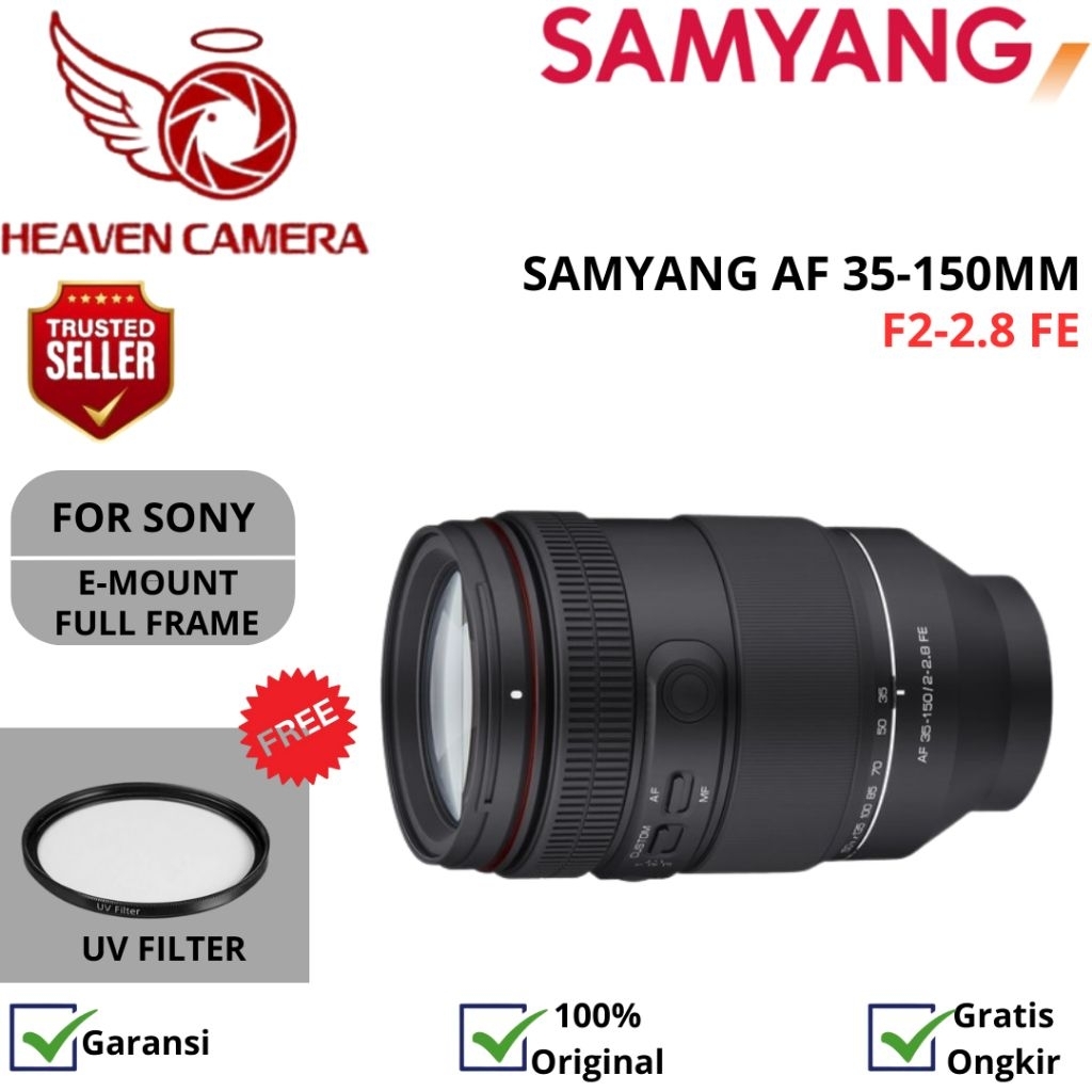 LENSA SAMYANG AF 35-150MM F2-2.8 FE / SAMYANG AF 35-150MM F2-2.8 FE