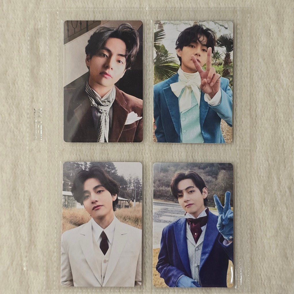 BTS Taehyung V Me, Myself Special Photofolio Photocard PC