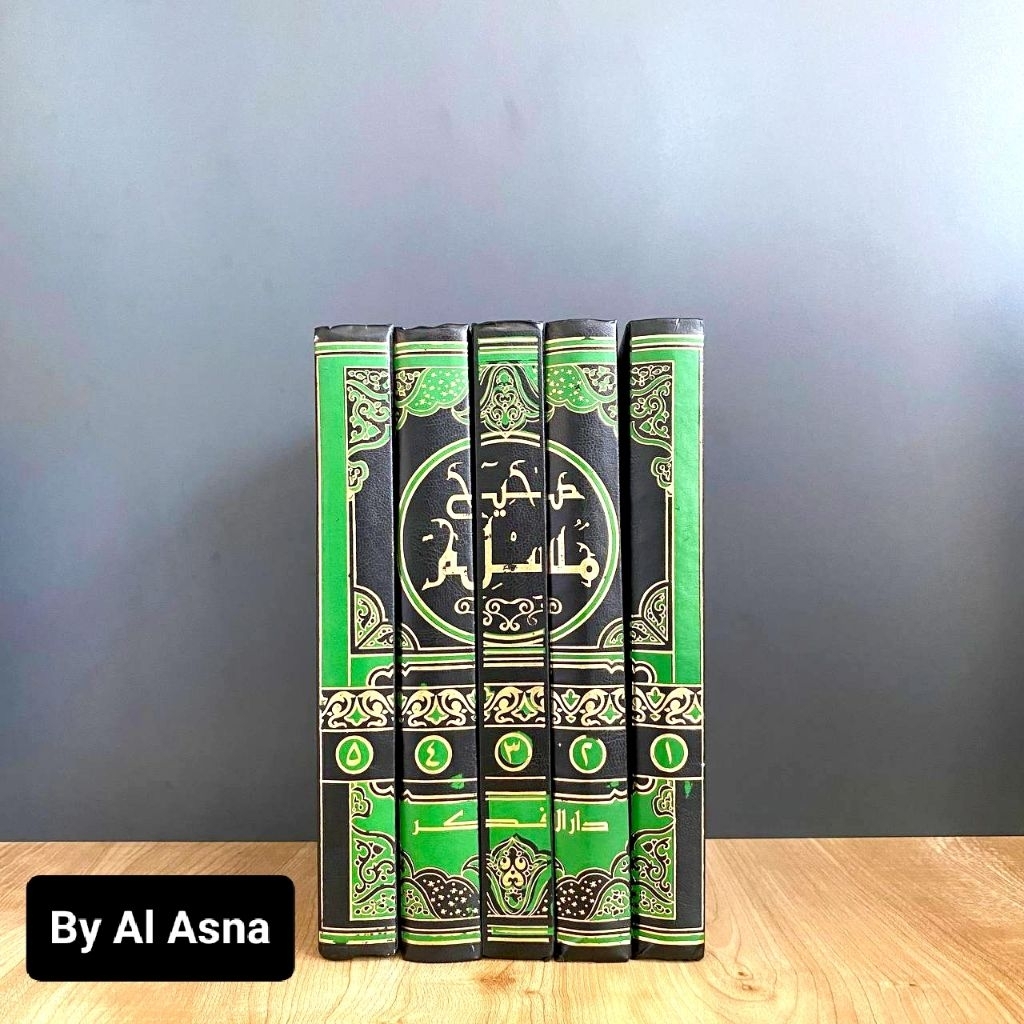 Shohih Muslim 5 Jilid Darul Fikr Putih / Shoheh Muslim Darul Fikr / Sohih Muslim 5 Jilid Darul Fikr 