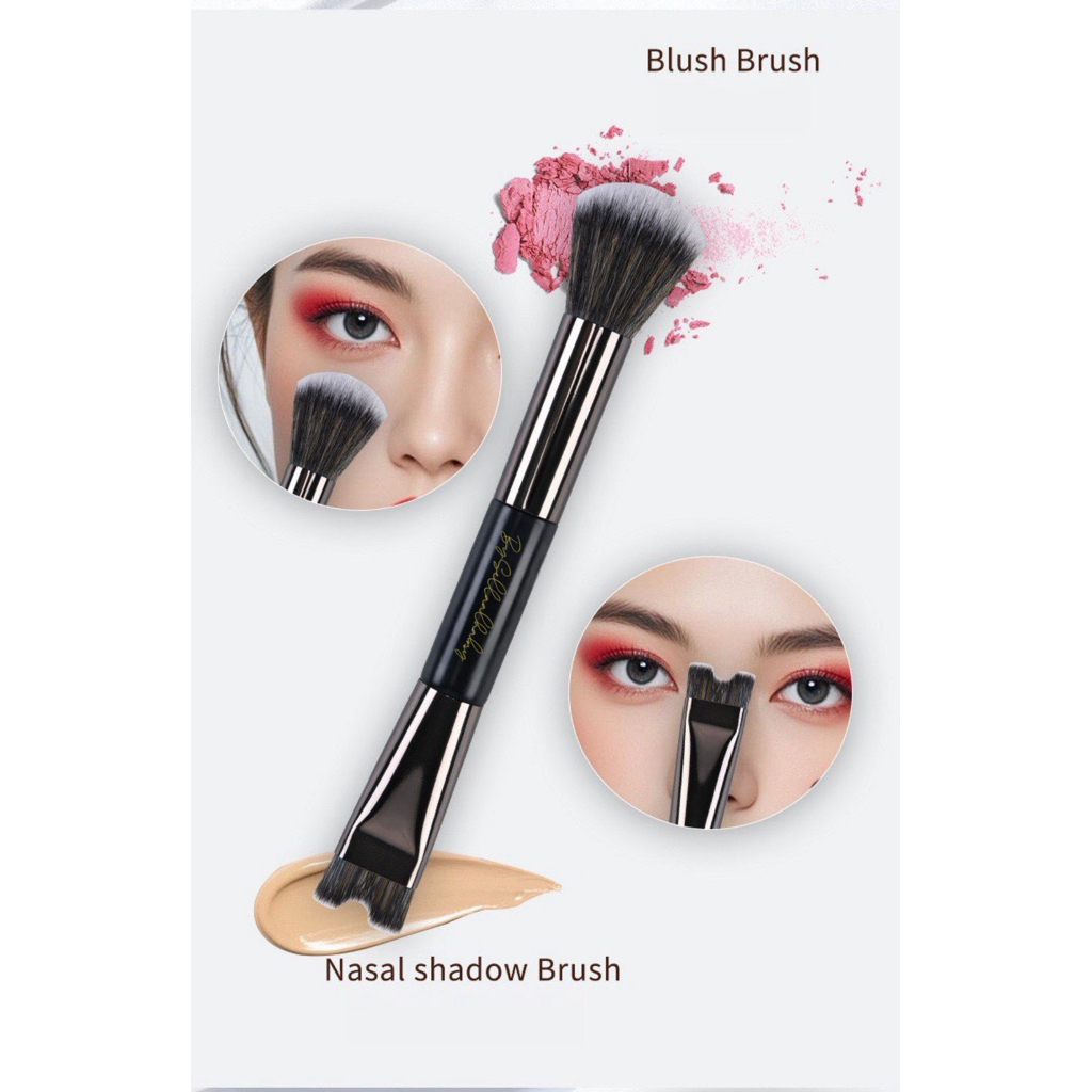 2 in 1 Brush shading hidung dan powder / brush countour hidung