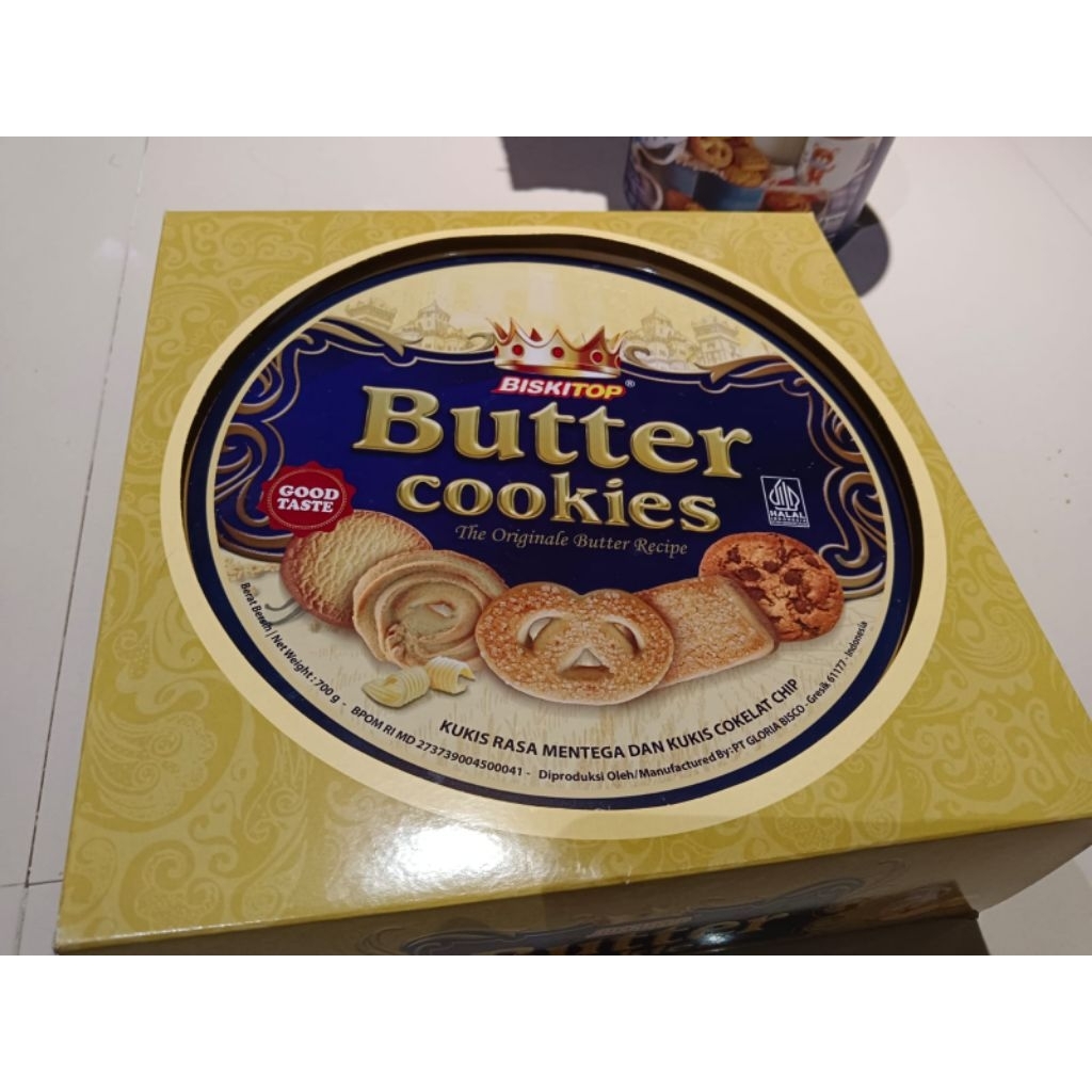 

Biskitop Butter Cookies 700gr