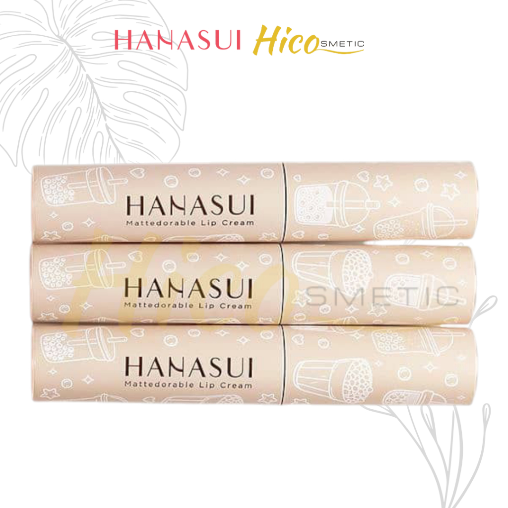 Hanasui Mattedorable Lip Cream Boba Series | Hanasui Lipcream Boba | Lipstick Matte | Lipcream