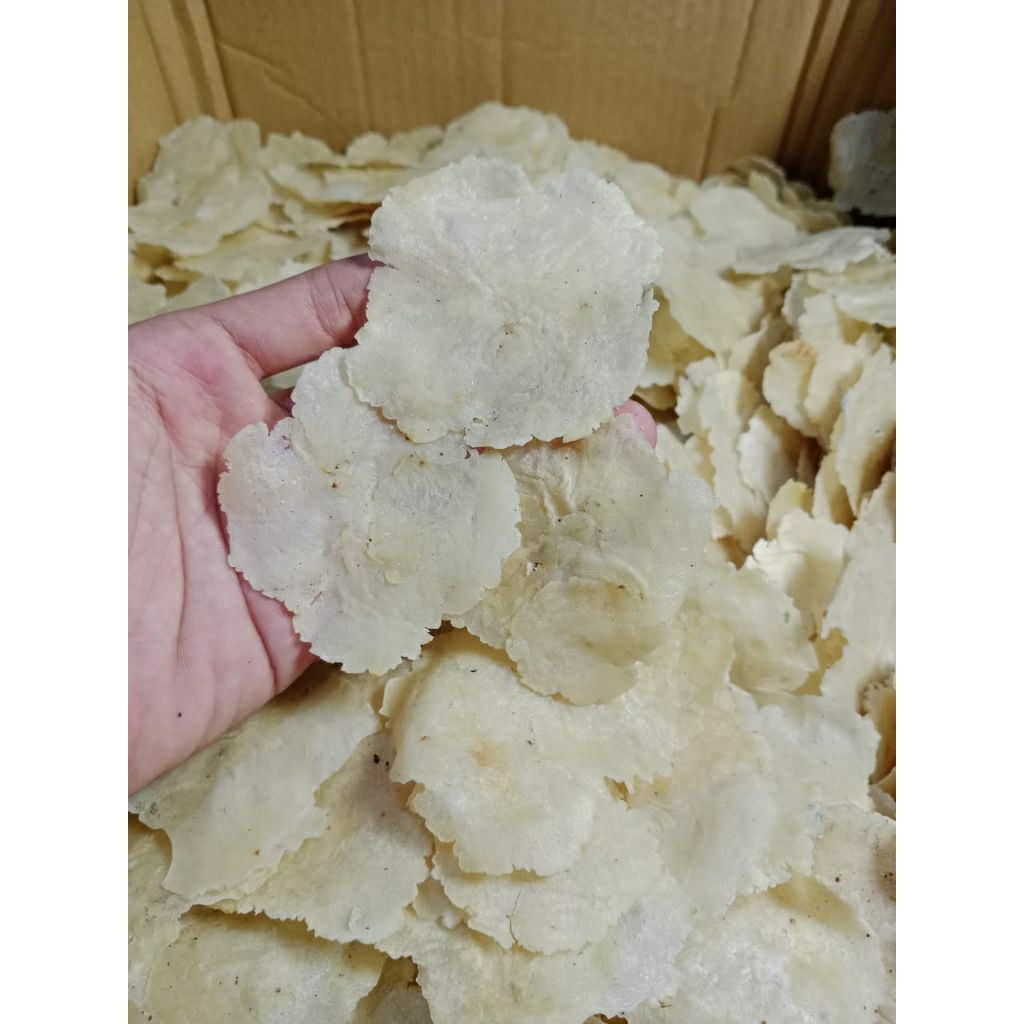 

1kg emping melinjo super mentah UK biji 3&4 biji full kering siap digoreng