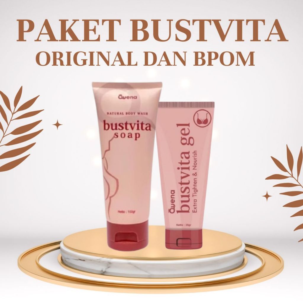PAKET BUSTVITA PEMBESAR PAYUDARA SUSU & BOKONG WANITA AMPUH ORI PERMANEN BPOM AMAN UNTUK BUSUI DAN B