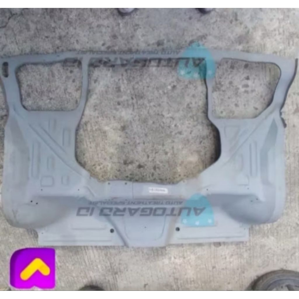 Panel Lantai belakang ORI Mitsubishi L300, dek atas mesin, plat bawah Jok