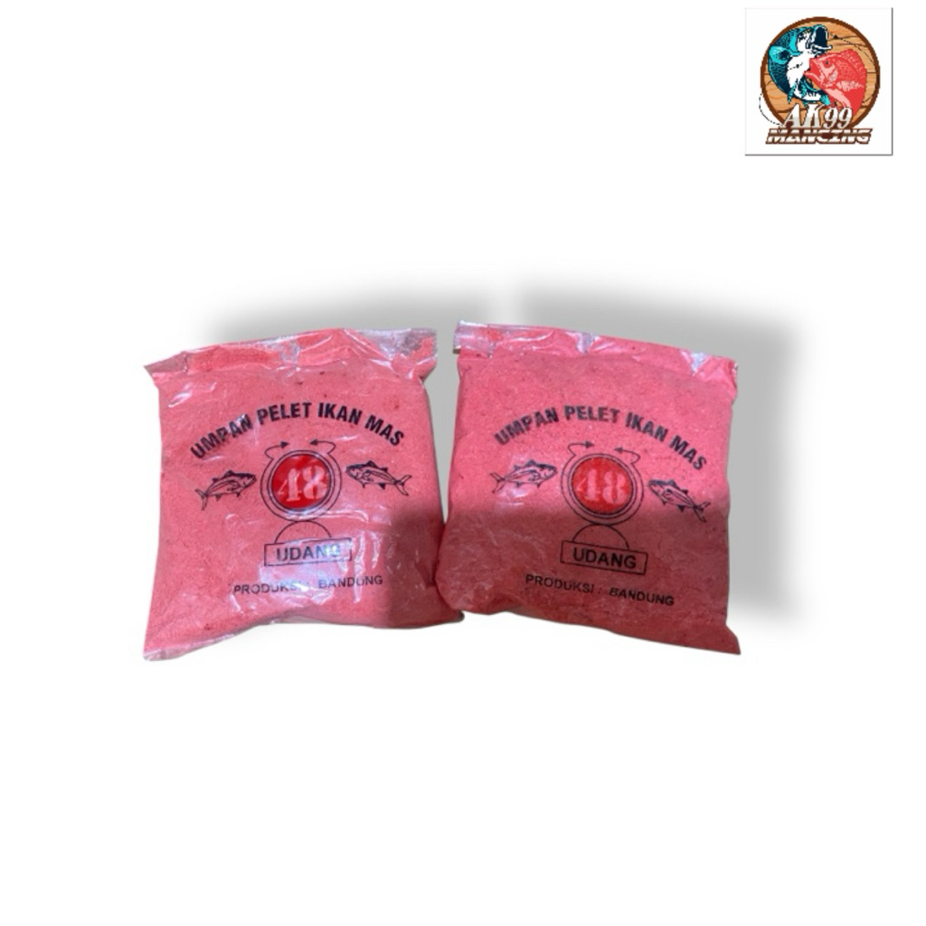 Umpan Pelet Ikan Mas 48 Merah - Umpan Pancing Ikan