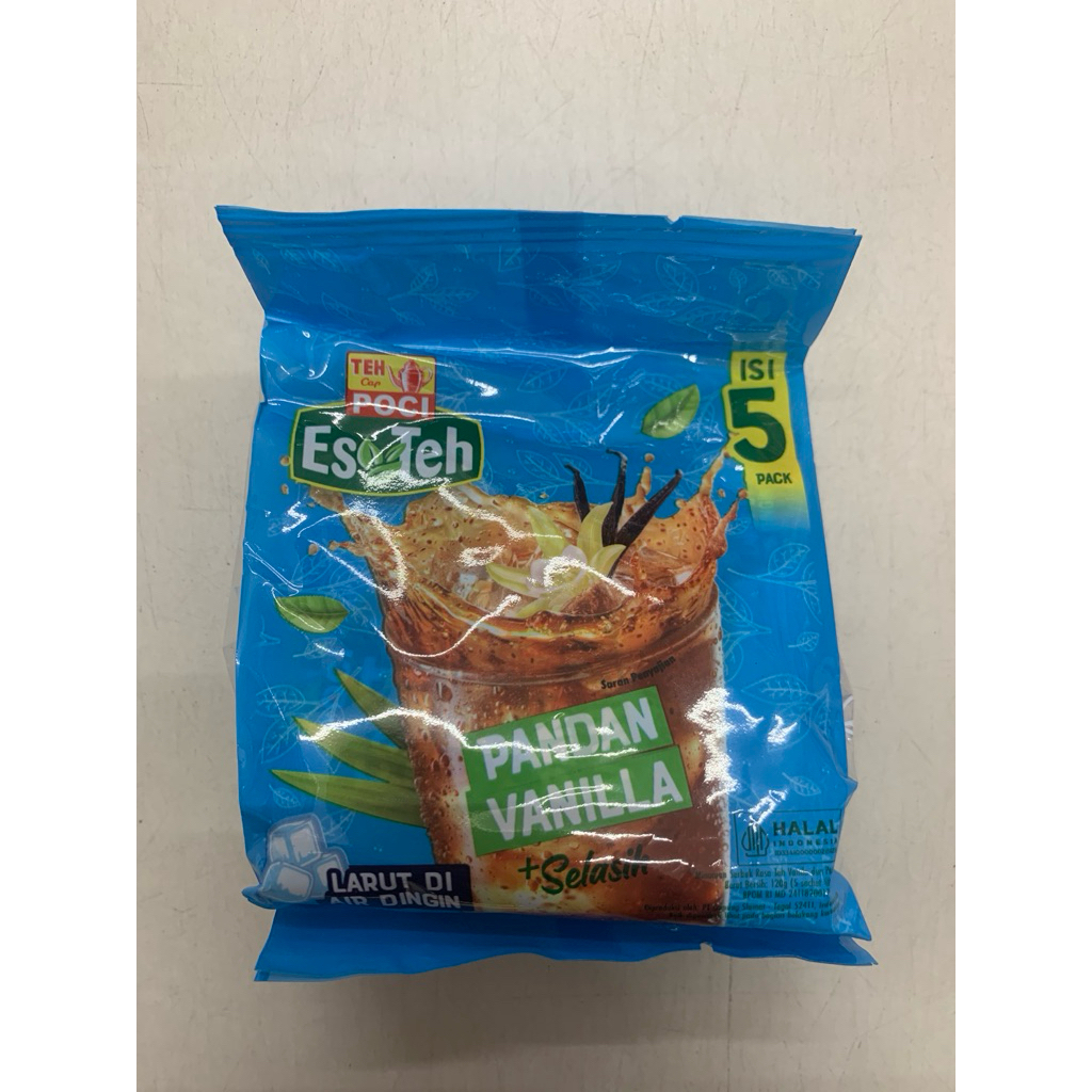 

Teh Poci Pandan Vanila 5 x 24 gr