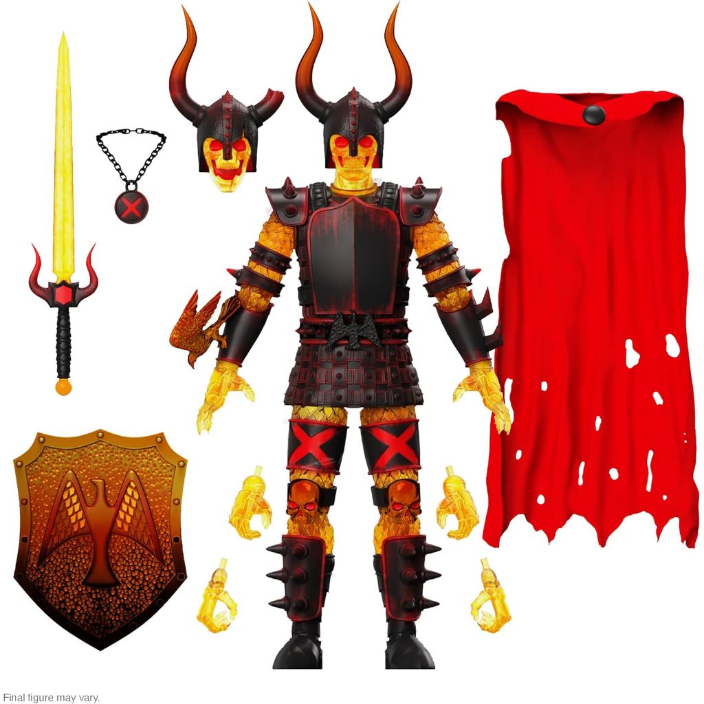 Super7 ULTIMATES The Worst Black Falcon (Hellfire) - 7" The Worst Action Figure with Accessories Col