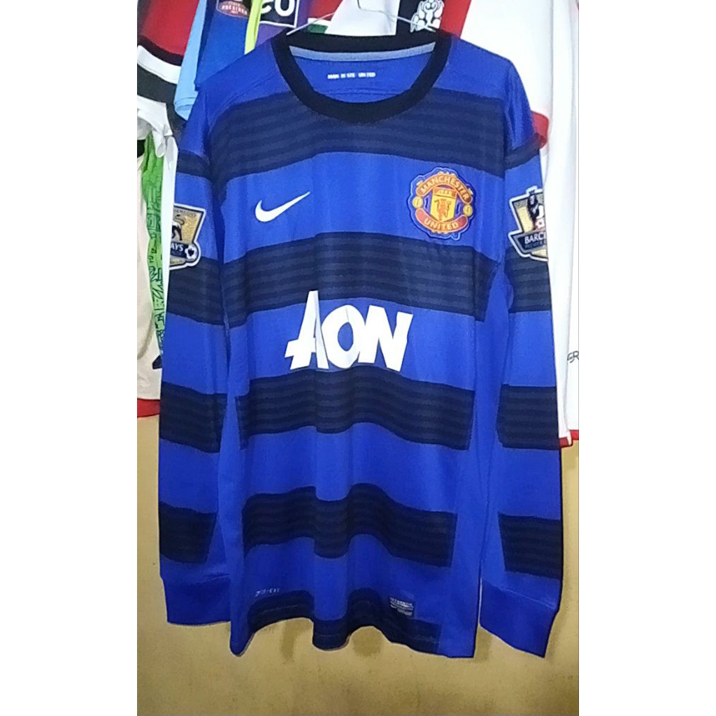 JERSEY MANCHESTER UNITED AWAY 2011-12 LS