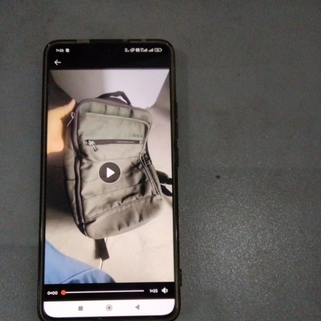 tas ransel kangol preloved