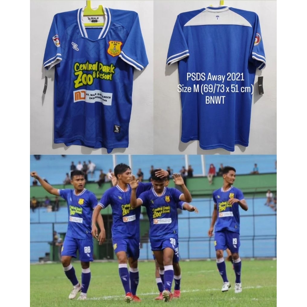 Jersey Original Player Issue PSDS Deli Serdang Away 2021