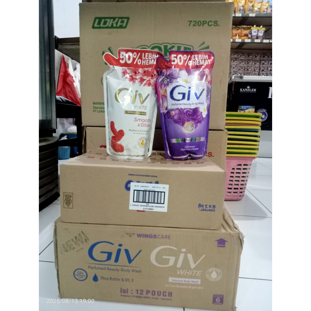 GIV Sabun Cair Jumbo 800ml PROMO