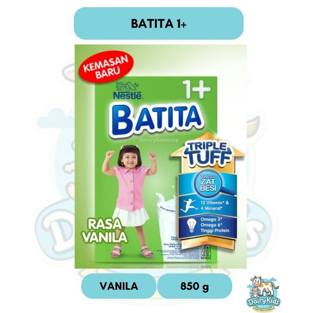

Nestle Batita 1+ 3+ - Vanila / Madu 850g