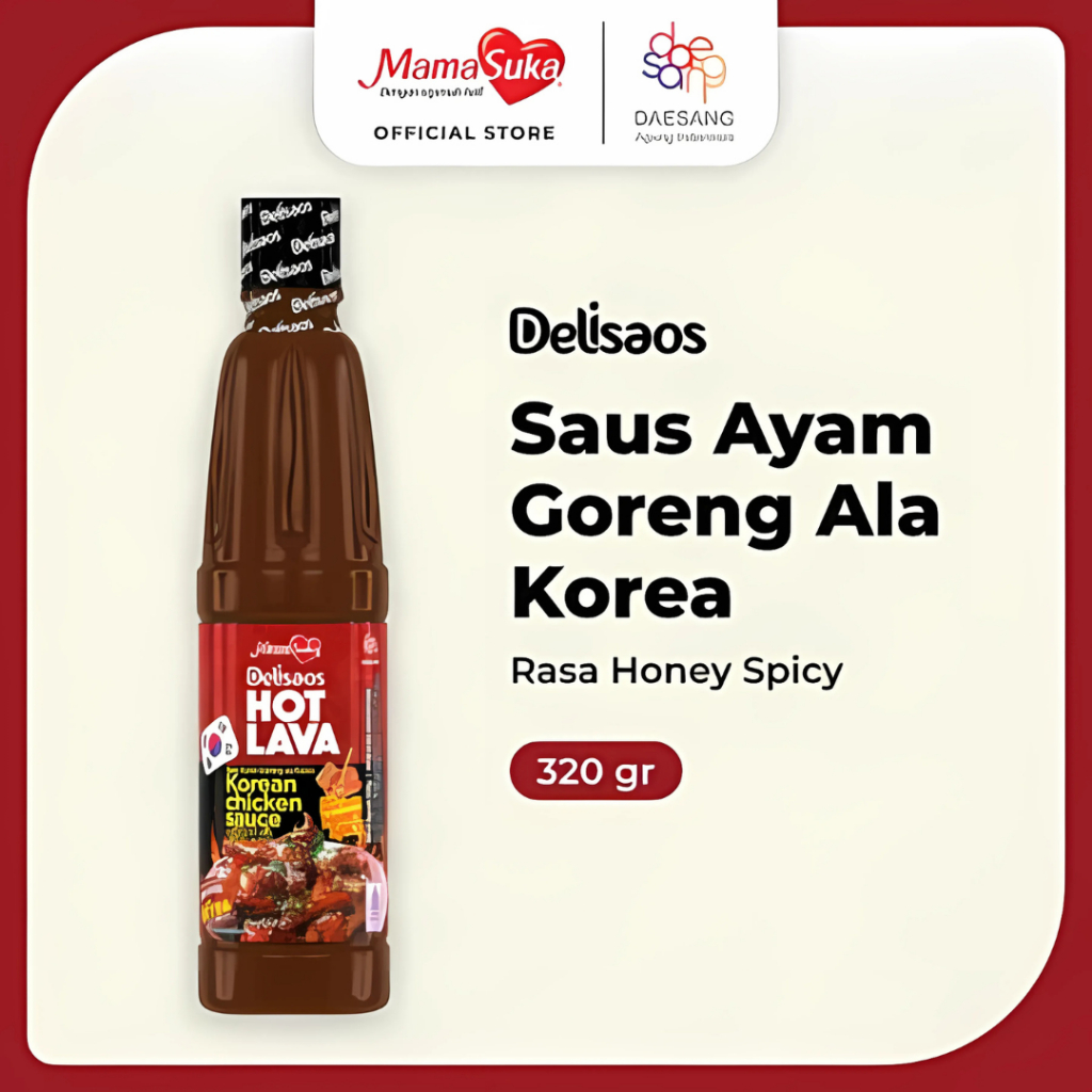 

Saus Hot Lava Honey Spicy 320gr Mamasuka