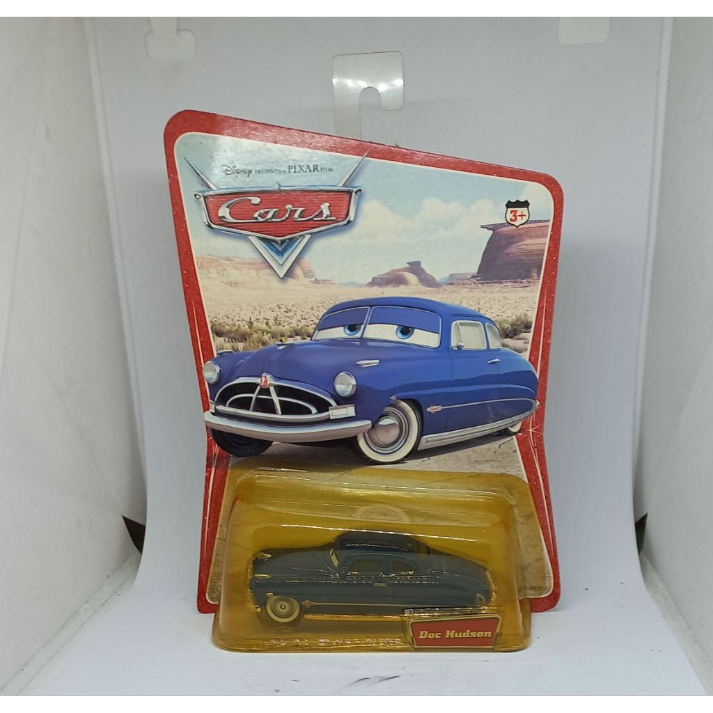 disney pixar cars doc hudson hornet 2005 06 wave 1 release by mattel diecast 1/55 (t)